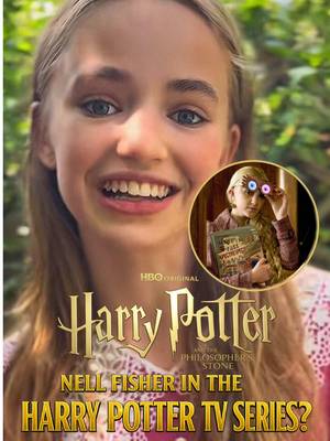Nell Fisher in the Harry Potter TV Series? 👀 Stranger Things star Nell Fisher might be eyeing her next big franchise and she could have her eyes set on the Wizarding World. Rumors that Nell Fisher is being tied to a role in the Harry Potter TV series are heating up. She is beginning to become linked to the roles of Moaning Myrtle & Luna Lovegood with some claiming to have insider knowledge but nothing confirmed  HOWEVER we can expect some casting news hopefully soon as acting coach and manager Mark Jermin has said that he has children of his that have not yet been announced by the series. We hope to have an update on this soon. #harrypotter #harrypotterseries #casting #fyp #hogwarts 