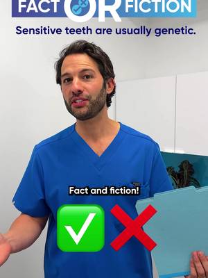 @dr_rubinshtein is here to set the record straight on common tooth myths. When it comes to sensitive teeth, we trust the experts. What should we debunk next? 🔎