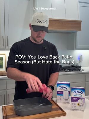 #Ad #Zevopartner I love back patio season, but I hate bugs! Thankfully our @Zevo Flying Insect Traps are working 24/7 to keep the bugs under control in our house #backpatio #outdoorcooking