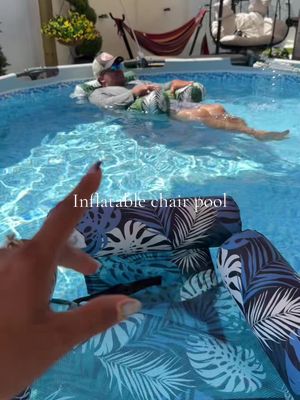TyMagic Heavy-Duty Inflatable Floats for Adults - 2-Pack Floating Lounge Chairs, Blow-Up Noodles, Pool Accessories for Summer Beach, Lake Water Fun #summervibes #tiktokshopsummerglow #floatingchair #inflatablechair #poolfloat 