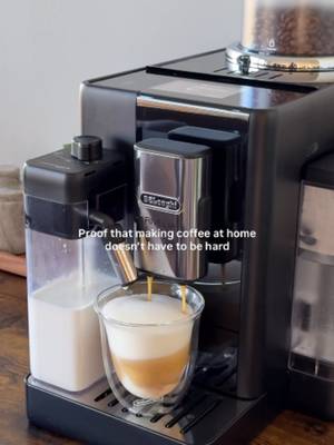 Coffee shop addiction, without the coffee shop. #DeLonghi #Perfetto
