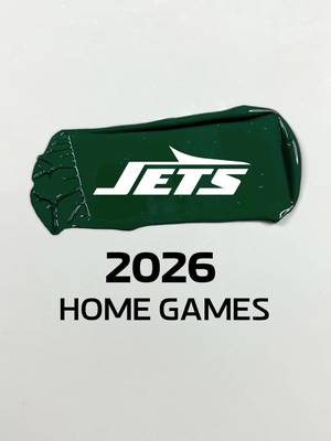 see you there!!! #nyjets #nfl #schedule #paintmixing #art 