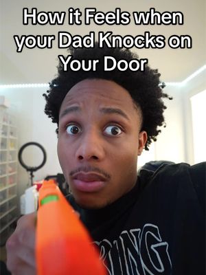 Does Anyone else’s dad knock like their SWAT? #funny #skit #comedy #friends 