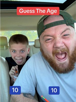 Guess the age! 👀😂 #fypシ #guesstheage #fatherandson 
