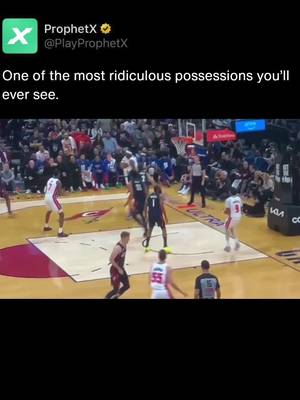 What a CRAZY possession in Cleveland vs Detroit!  Pistons up 15 late in the 4th, can they hang on and force a Game 7?  #NBA #playoffs #cavs #pistons #fyp 