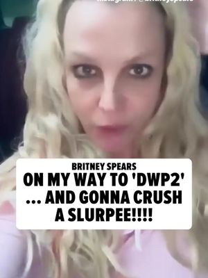 Britney Spears has a wild Friday night lined up ... complete with buttered popcorn, Slurpees and a movie theater screening of "The Devil Wears Prada 2." Instagram / @britneyspears