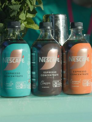 when hot gets cold 🧊☕️ #coldcoffee #NescafeEspressoConcentrate