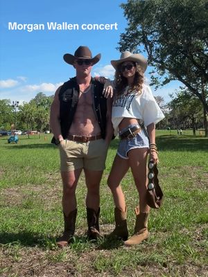 Morgan Wallen lets goooo #morganwallenconcert #concertoutfit #countrymusic 