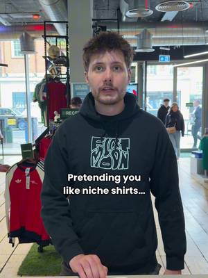 Pretending you like niche shirts 😅 #skit #footballshirt #messi #meme #niche