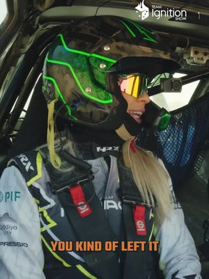 It was going well… for about 3 seconds! 🤣 Selema tries rally driving with @CHRISTINEGZ and sends it straight into chaos. Fun, fast, and out of control before he even knows what’s happening. Full episode at teamignition.net @Team Ignition 🔥 #Ad