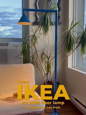 . The lamp that needs no introduction. 🙌🏻💙 Designed by Lex Pott for the PS 2026 collection released by IKEA. Can create 3 different looks for 3 different purposes and I love it!  Comes in 3 different colors in blue, dark red and yellow. This lamp will def become a timeless classic.  Save for later ✨✨✨✨ #ikeaps2026 #scandinaviandesign #colorfulhome #decorationinterieure #designtok  IKEA lamp | interior design | IKEA at mine | condo living | lamps | dopamine decor | IKEA furniture | interiors  @IKEACanada @IKEA @IKEA Deutschland @IKEA Switzerland @IKEA France @IKEA Italia 