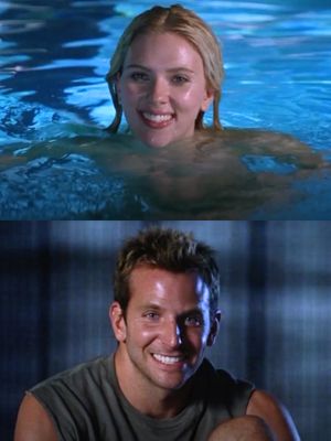 Late night swim. #HesJustNotThatIntoYou #ScarlettJohansson #BradleyCooper #Movies #MovieClips