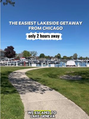 Just two hours from Chicago - a lakeside overnight stay, spa day, sunset cocktails, fire pit nights, and breakfast by the water. Honestly one of the most relaxing and romantic little getaways we’ve done in a while. @The Abbey Resort  📍 The Abbey Resort | Lake Geneva, Wisconsin #lakegeneva #chicagogetaway #visitwisconsin #chicagobucketlist #chicagolife 