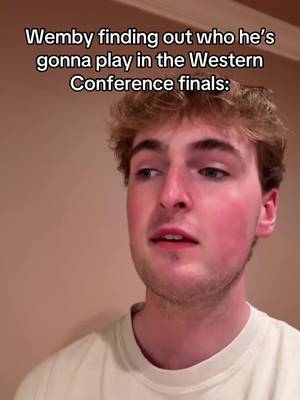 The next chapter of the Chet Wemby beef #NBA #chetholmgren #playoffs #wcf #victorwembanyama 