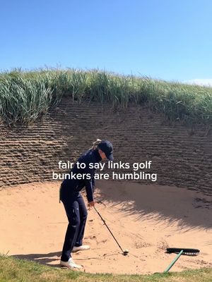 humbled the ego at royal lytham #golf #golffail #golfbunker #linksgolf #fyp 