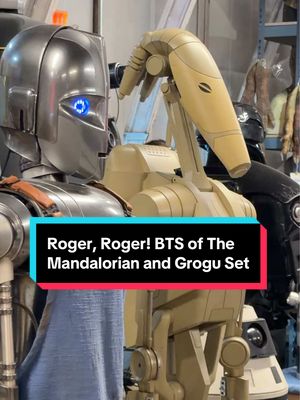 A wild Max Rebo appeared! 💙🎹 We got an exclusive behind-the-scenes peek of the set of The Mandalorian and Grogu along with a few other amazing props from the Star Wars archives. How many do you recognize? 📽️: Nelson Aguilar #starwars #mandalorian #babufrik #bobafett #droid 
