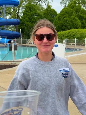 Surprise! 💦😅 It's no surprise, tho, that #CedarPointShores Waterpark will be open one week from today! 💦 Get ready for sun-kissed summers and splashin' here at America's Roller Coast. 😎 Operating hours are in our bio link!
