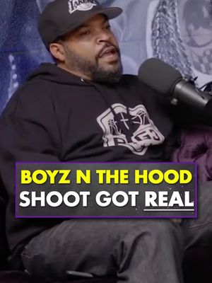 The Boyz N The Hood scene turned into a REAL shootout 😭 Ice Cube says NOBODY on set knew John Singleton was about to fire an actual AK 👀