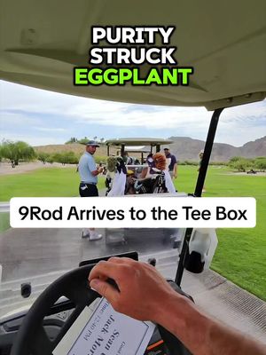 Pipe Show 69 arrives to the Tee Box to plant eggs 
