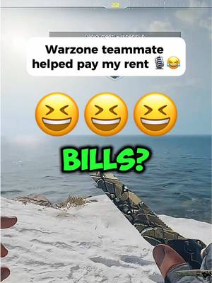 Teammate helped pay my rent 🎙️😂 #warzone #cod #callofduty #gaming #fyp 