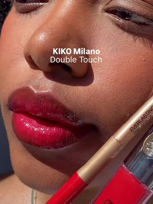 I literally can’t get over these @KIKO Milano USA Double Touch lipsticks!!! Theyve turned me into a pink lipstick girlie, like who would’ve thought?! 😍😍 #kikomilano #lipcombosforblackgirls #lipcomboseries #glossylipstain 
