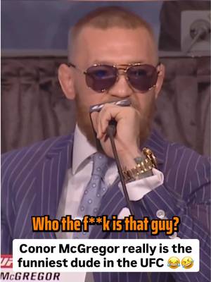 Conor McGregor is officially back, which means we should be getting more press conference gold coming very, very soon 😂 (🎥 via UFC) #mcgregor #conormcgregor #UFC #ufc_mma_sport #maxholloway 