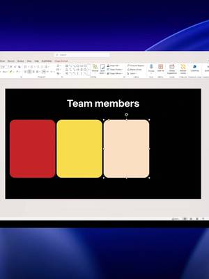 This took me like 2mins to do 😨. #presentation #powerpoint 