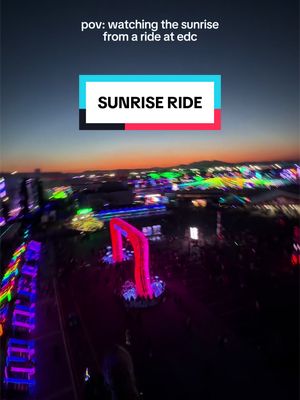 EDC Las Vegas bucketlist moment 🥹 @EDC 