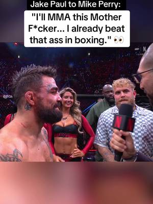 Jake Paul responds to Mike Perry’s challenge after his win vs Nate Diaz 👀 #RouseyCarano LIVE now on Netflix      #mma #mixedmartialarts 