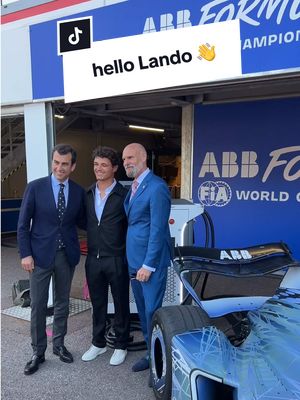look who stopped by 👀 #formulae #Motorsport #racing #monacoeprix #landonorris