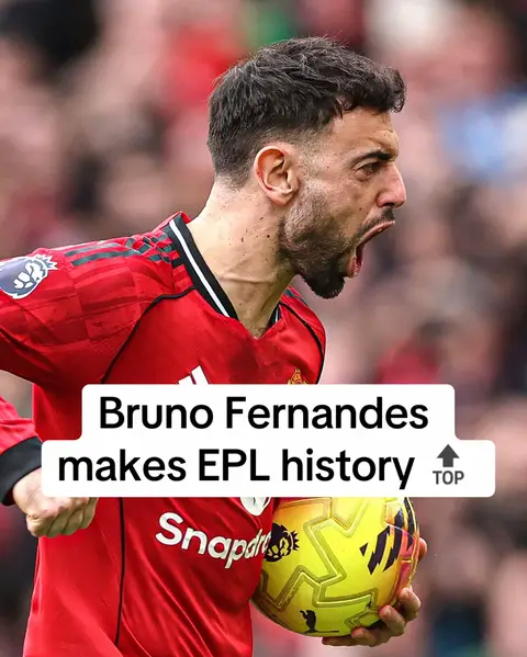 Bruno Fernandes is now joint-top for most assists in a single Premier League season 😮‍💨🔴🔝 #manunited #brunofernandes