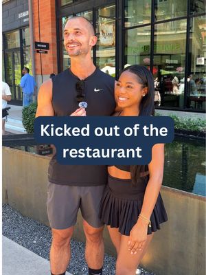 Getting kicked out of restaurants consistently is a great sign 😃 #cruxcompatible #dating #relationships #austin #couples