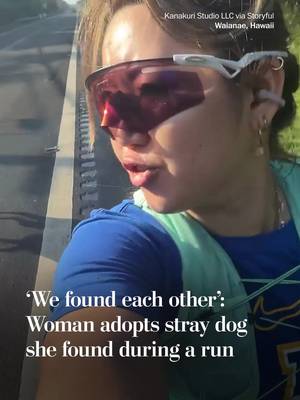 While out on a run, Amy Kanakuri (@followamyhere) bumped into a fury friend. She made sure the dog wasn't lost or chipped, and legally adopted Mahina. Read more from The Washington Post at the link in our bio. #dog #animals #hopecore #goodnews #hawaii