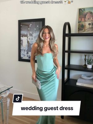 dress in my LTK 🍸👰🏼‍♀️✨💍 #formaldress #whattowear #nordstromstyle #formalwedding #blacktiewedding 