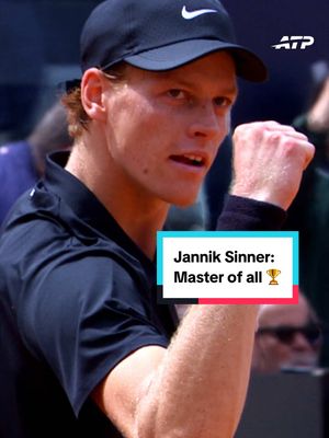 Jannik Sinner: MASTER OF ALL 🏆 