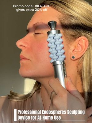 Glidelif promo code 01KATE20 Glidelif EndoSculptor The World's First Professional Endospheres Sculpting Device for At-Home Use Sculpts & defines facial contours Smooths fine lines & wrinkles Depuffs & detoxifies skin Enhances radiance & glow @Glidelif  #glidelif #endosculpt #endospherestherapy #endospheres #beautygadget 