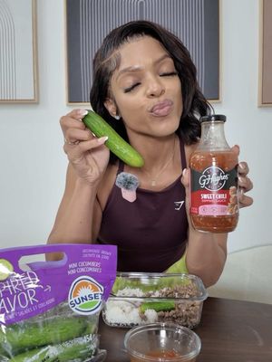 You’re missing out, If you haven’t tried @vickey.1 ground beef rice 🍚 & cucumber 🥒 combination. 🤤🔥 Let’s meet those summer goals Ladies 👙☺️ Here’s my food review 💯❤️ @Vickey @G Hughes Zero Sugar @Gymshark  #fitgirl #healthyeating #foodreview #orlandoinfluencer #orlandocontentcreator