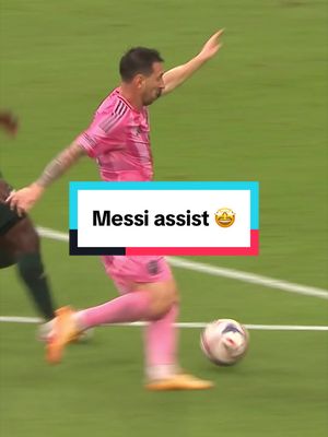 Incredible form right now from Leo 🌟 #MLS #Soccer #messi #assist @InterMiamiCF 