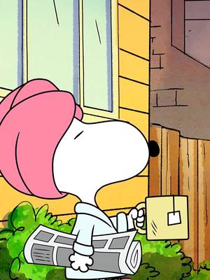 Snoopy can’t play right now, he’s practicing ✨self-care✨ The Snoopy Show is available to watch on @appletv