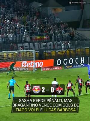 TEVE GOL DE GOLEIRO! ⚽🧤 Eduardo Sasha desperdiçou o pênalti, mas o Red Bull Bragantino venceu com gols de Tiago Volpi (de pênalti) e Lucas Barbosa, já no finzinho do jogo! 📹 via TV Globo #FutebolNaESPN #tiktokesportes