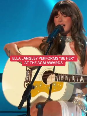 Great, now i’m sobbing 🥲 @Ella Langley #bootsandhearts #ellalangley #countrymusic #acmawards 