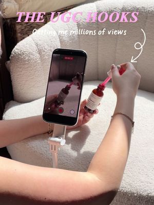 3 beauty hooks that help me go viral & get more brand deals 👀 beauty content is SUPER visual, so your hook should catch attention before people even process what you’re saying. 1️⃣ “you’re probably using this wrong…” this works so well because it instantly creates curiosity + makes people stop scrolling. i use this a lot for skincare application, blush placement, lip combos, etc. 2️⃣ showing the “gross” or imperfect part first examples: • textured skin close ups • messy makeup before the transformation • cracked makeup products • oily skin before skincare prep perfect aesthetic content is everywhere already. showing something REAL makes people watch longer. 3️⃣ visually aggressive hooks things like: • digging into products • over-applying blush/skincare • dropping products into frame • extreme close up textures these types of hooks are also why brands reach out to creators. they want content that actually grabs attention and keeps viewers watching — not just pretty videos. follow me + comment “HOOKS” and i’ll send you more viral beauty hook ideas i use for my videos 💌 #ugc #beautycreator #contentcreator #ugctips #makeuphacks     