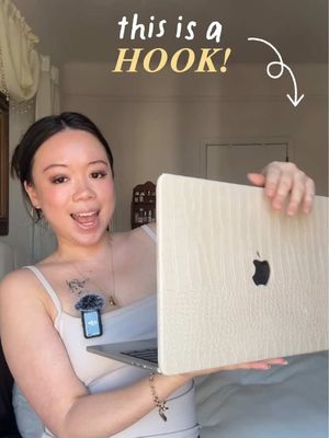 these are ALL hooks 👀 a lot of creators think hooks are only what you say out loud or type on screen… but visual hooks are just as important. things like: • closing your laptop • putting on lip gloss • applying lotion • dropping products into frame • fast hand movements • zooming into textures all help capture attention BEFORE the viewer even fully processes what you’re saying. movement is what stops the scroll. especially in beauty/lifestyle content, your audience is subconsciously deciding within the first second if they want to keep watching based on visuals alone. this is why i always say: the best hooks don’t always SOUND like hooks — sometimes they just LOOK interesting. Follow my page for more UGC and content creator tips, i post everyday! If you’re also a creator comment “support” down below if you’d like me to follow back! 💌 #ugc #ugccommunity #ugctips #socialmediatips #contentstrategy     