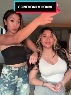 Somebody gotta be 💅🏽✨ #tishatalia #lilsis #bigsis #filipino #sisters 