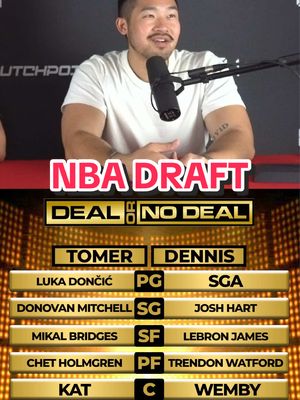 Deal or No Deal NBA Draft 👀