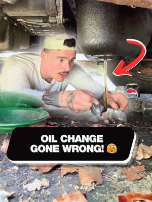 When you think you are a mechanic… 😂 @loganduranto.ld (IG) #oilchange #prank #mechanic #gonewrong #supercarblondie