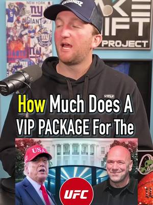 How Much Does The UFC White House Event Cost?! #fyp #vip #UFC #whitehouse #danawhite 
