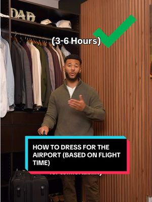 How To Dress For The Airport Based on Flight Time 