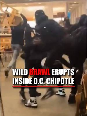 A chaotic teen takeover turns violent inside a Washington, D.C. Chipotle. The group of teens can be seen throwing punches and hurling restaurant chairs and stools at one another as innocent bystanders huddle for safety in a corner of the restaurant. The incident comes just days after U.S. Attorney Jeanine Pirro vowed to punish parents with jail time or fines for allowing their kids to take part in these mobs. Chipotle reacting to the violent incident, saying, “We have zero tolerance for guests who behave recklessly in our restaurants and put others at risk.... We are actively supporting local law enforcement in their investigation of the incident.”