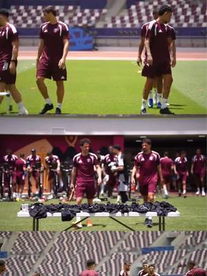 نـواصـل الـعـمـل ⚡️💪 ‫#العنابي‬ 🇶🇦